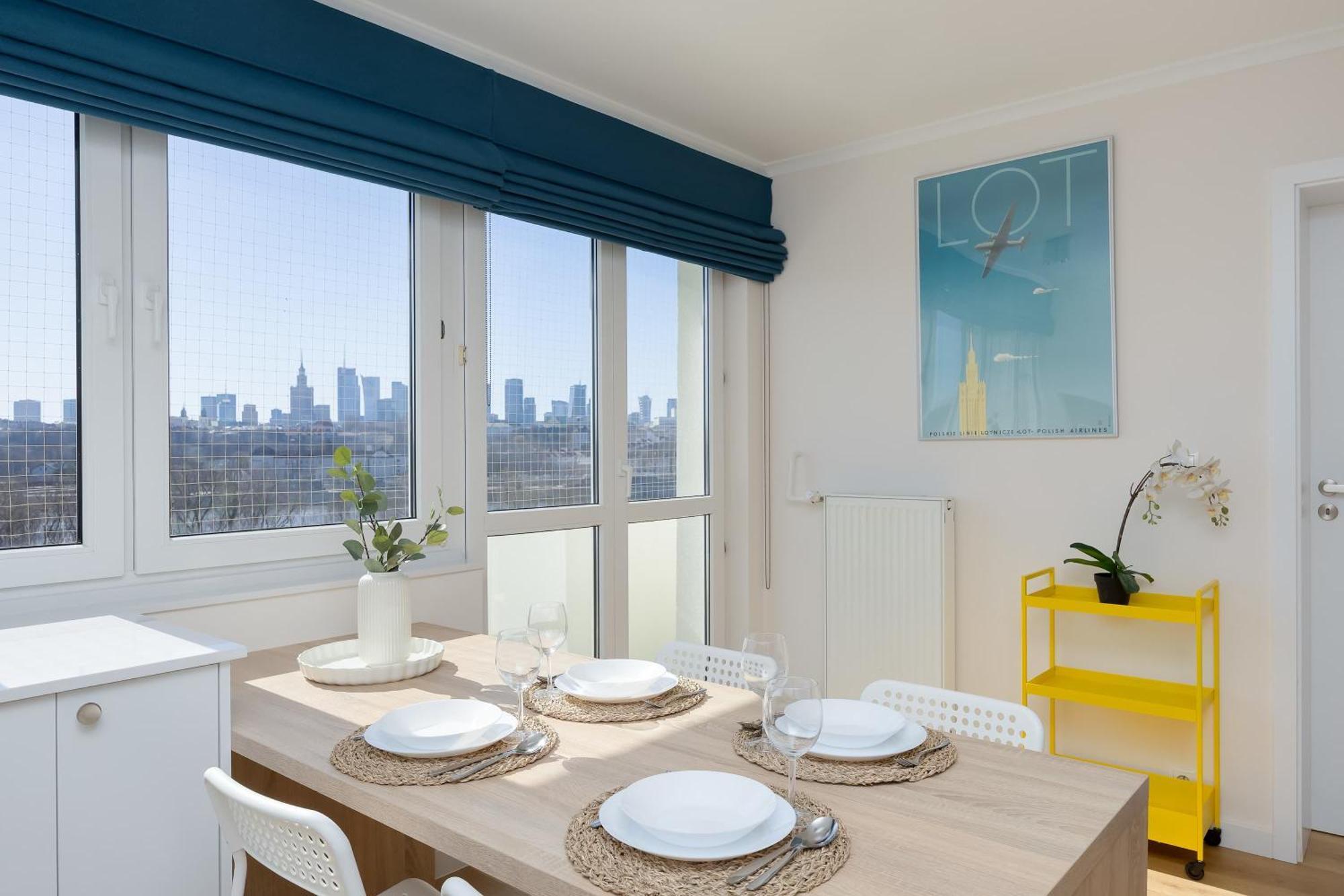 Apartament Bright Cityview With Ac Near Pge Narodowy By Renters Warszawa
